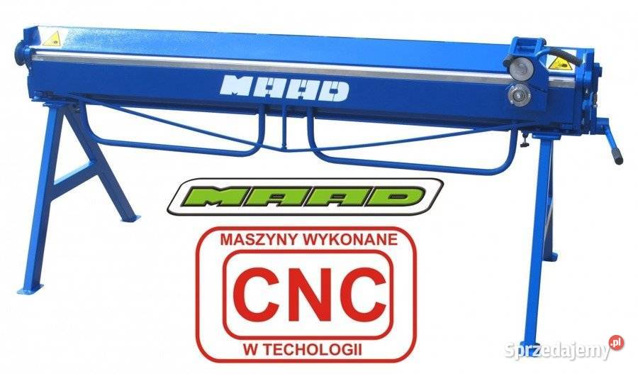 MAAD ZG200007 ZAGINARKA GIĘTARKA KRAWĘDZIARKA wielkopolskie