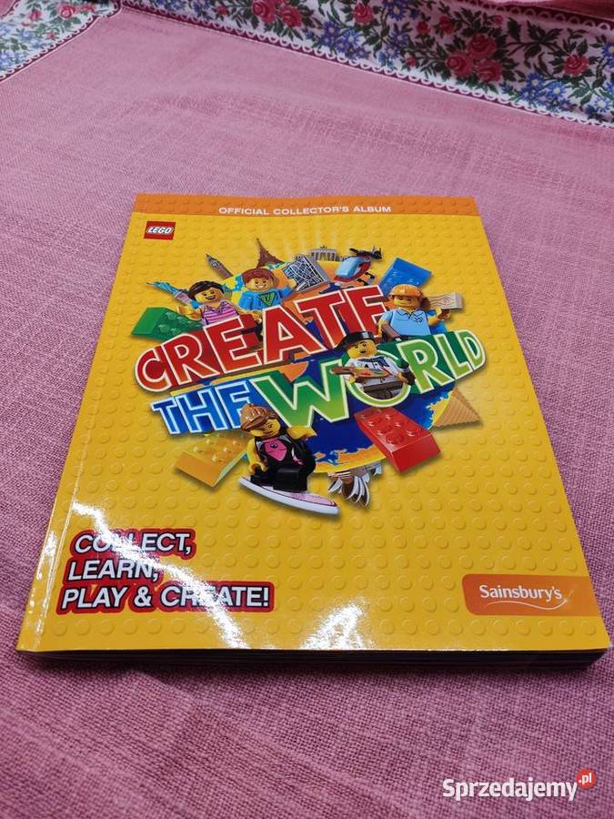 Lego Collectors album Create the Word Lego opolskie Głuchołazy sprzedam