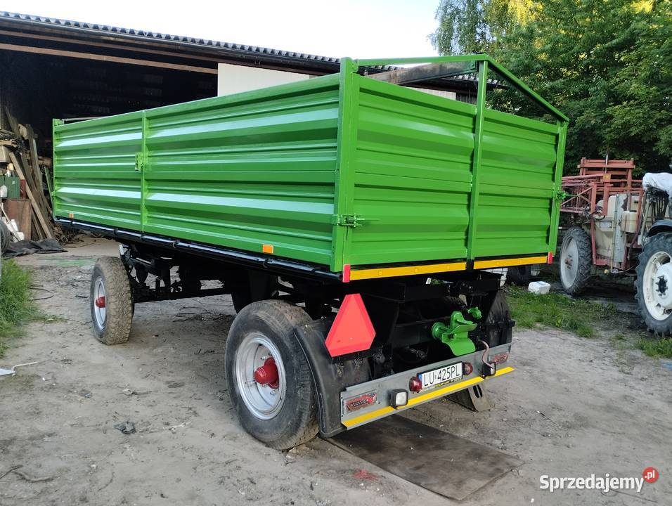Przyczepa rolnicza wywrotka hl 6011 hl 6 Piaski