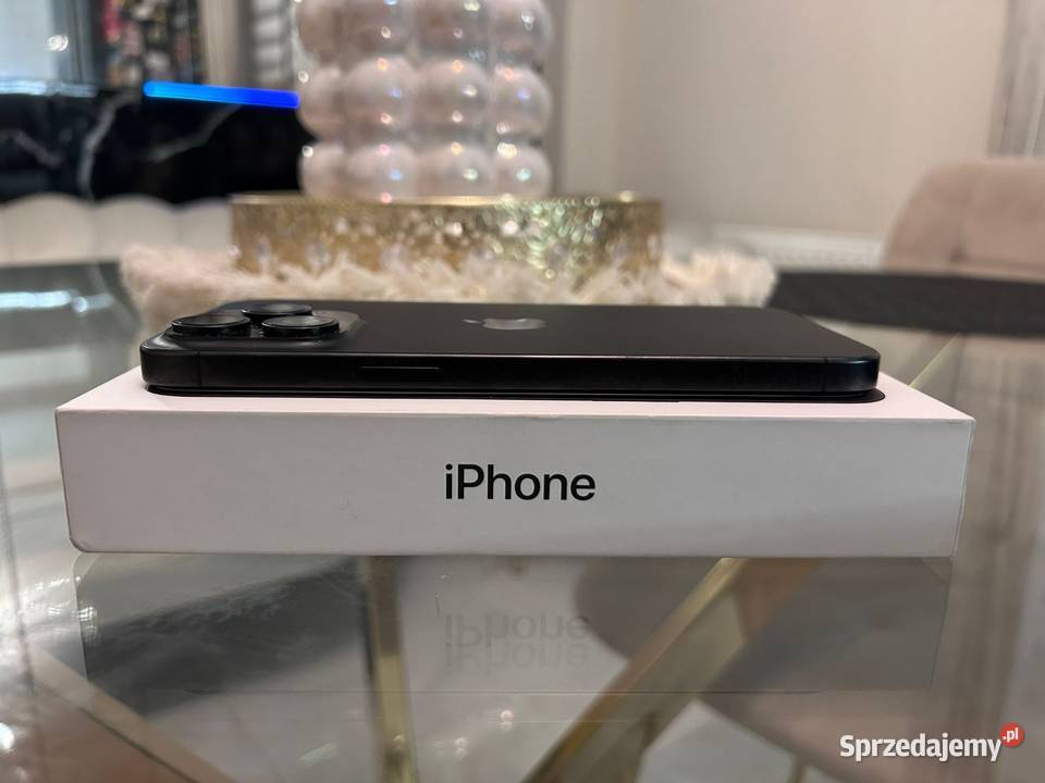 iPhone 15 Pro 256GB Czarny Na gwarancji Stan Nysa