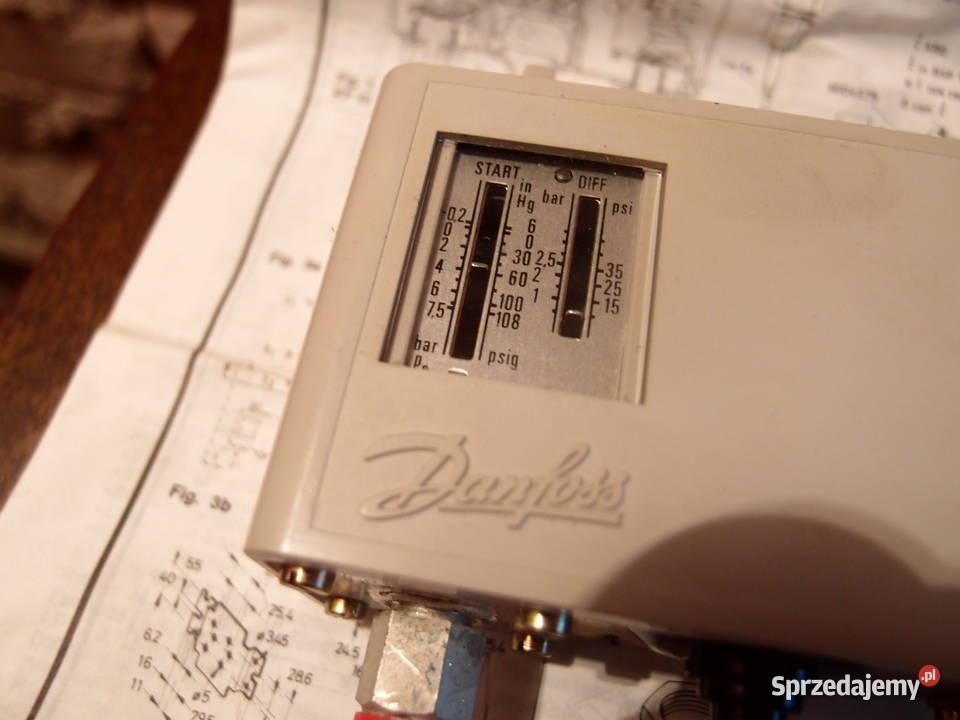 Presostat podwójny Danfoss KP15 0601247 Łódź sprzedam
