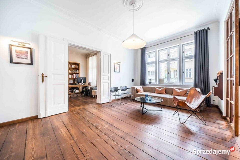Designerskie 153 m2 balkony kamienica Jeżyce