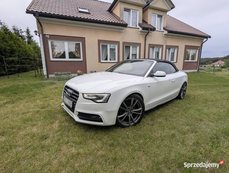 Audi A 5 cabrio SLine doinwestowana Szczytno
