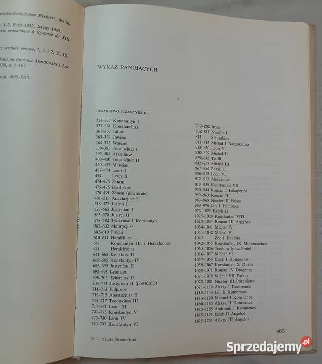 Georg Ostrogorski Dzieje Bizancjum PWN 1967 r Koźminek