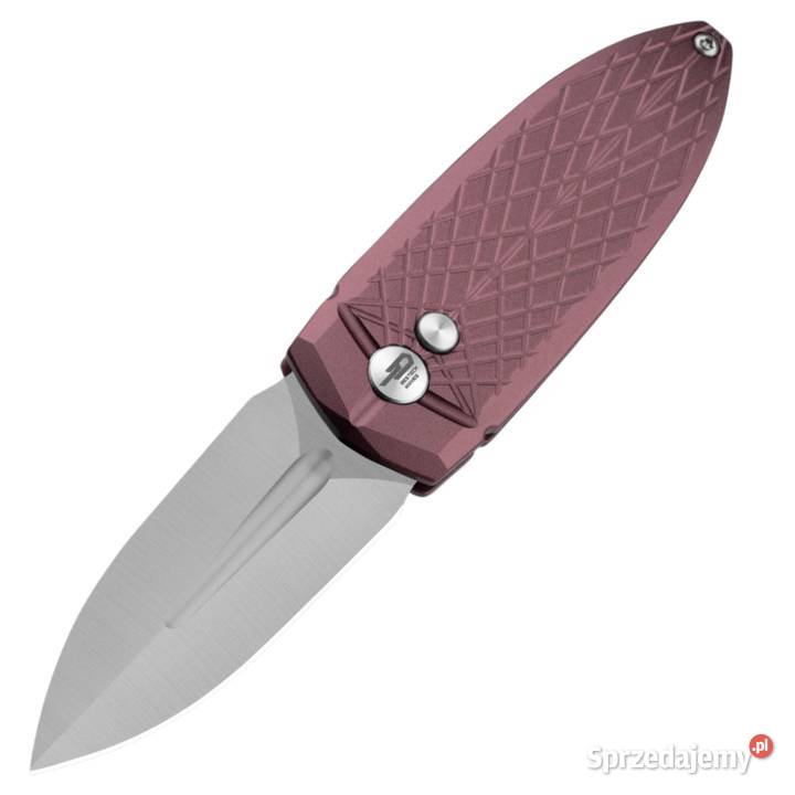 Nóż składany Bestech QUQU Brown Aluminium Satin Warszawa