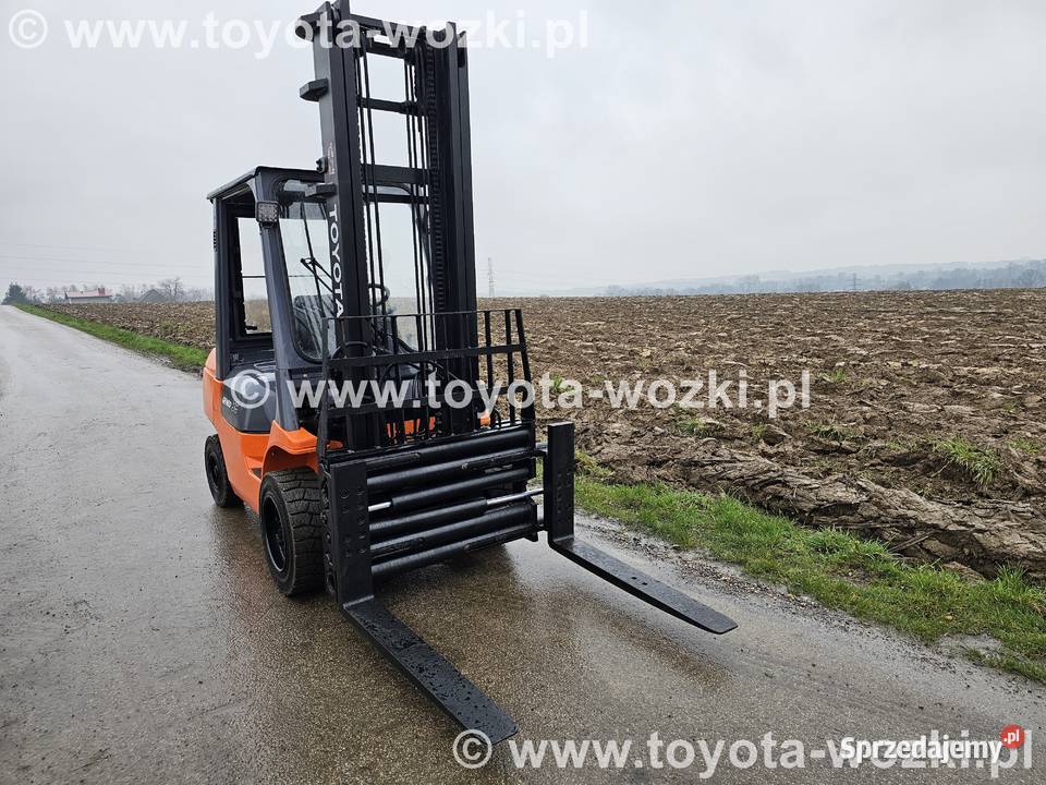 Wózek Widłowy TOYOTA 7FDJF35 pozycjoner TOYOTA regulowane widły Wadowice