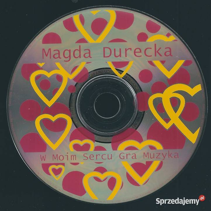 CD Magda Durecka W moim sercu gra muzyka 1997 1 płyta mazowieckie Brwinów