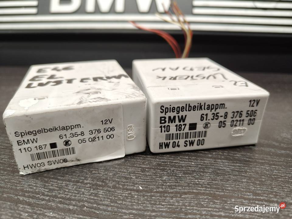 Bmw e46 moduł lusterek elskładanych łódzkie Aleksandrów Łódzki