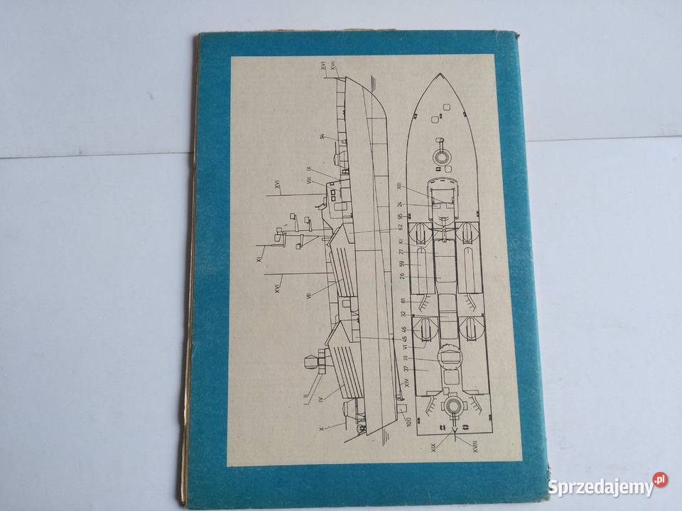 Mały Modelarz 121981 Współczesny Okręt Rakietowy Dąbrowa Górnicza