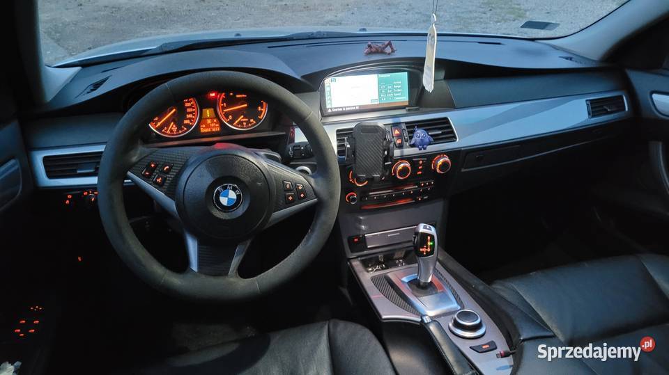 Bmw seria 5 e60 525d 197 2007r sedan automat nieuszkodzony