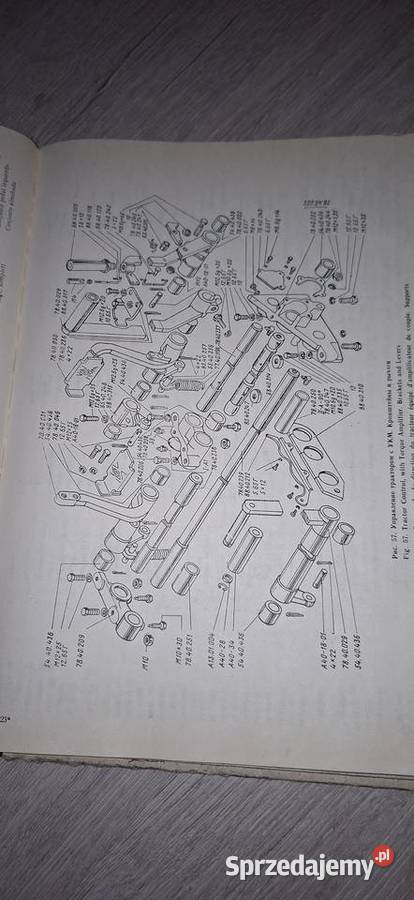 Traktor DT75M Katalog części i zespołów wielkopolskie Łęczyca