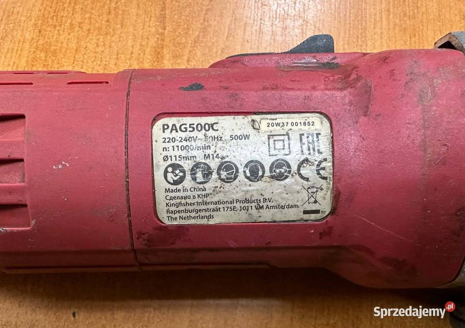 Szlifierka kątowa Performance Power PAG500C 500W Elbląg