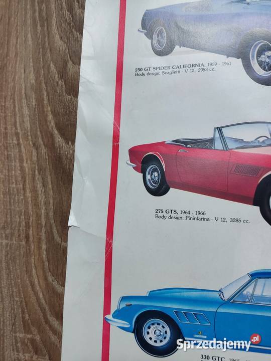 Plakat Ferrari a legend 68x98 Głuchołazy