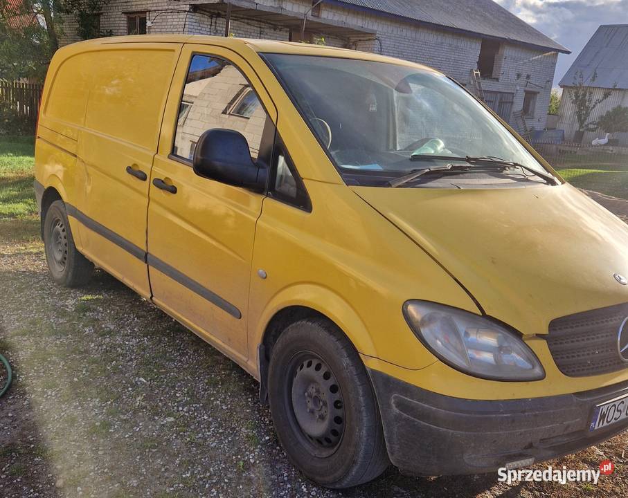 Syndyk sprzeda MercedesBenz Vito 109 CDI 2007 r mazowieckie Budki