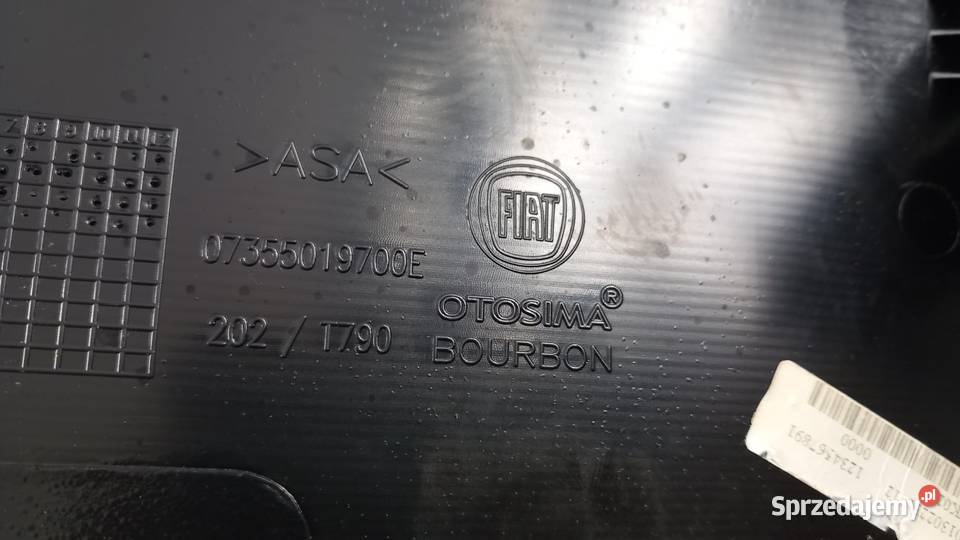 FIAT DOBLO II COMBO D KLAMKA BLENDA KLAPY TYŁ osobowe Zbierkowo