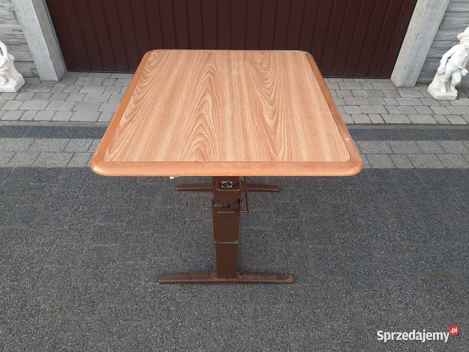 Stolik składany ława do przyczepy kempingowej Skokowa