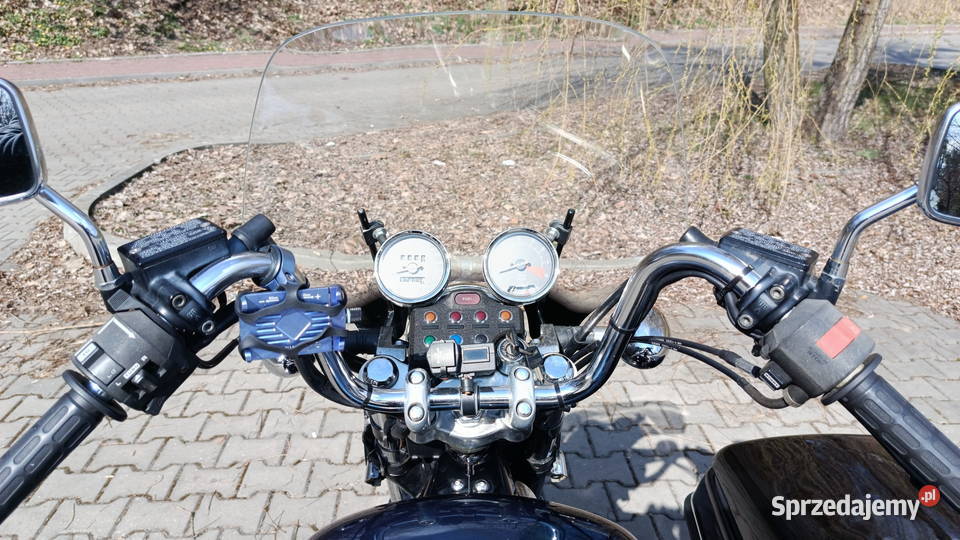 Honda VT700 z wózkiem bocznym filmik Piekary Śląskie