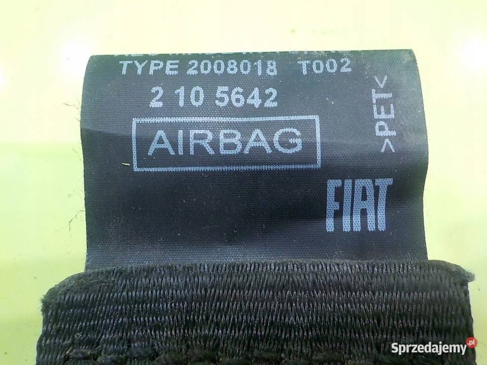 FIAT DOBLO II 13 MJET 12r pas bezpieczenstwa sprzedam