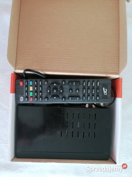 Tuner DVBT2 LTC TV naziemnej DVB505 z pilotem Pozostałe