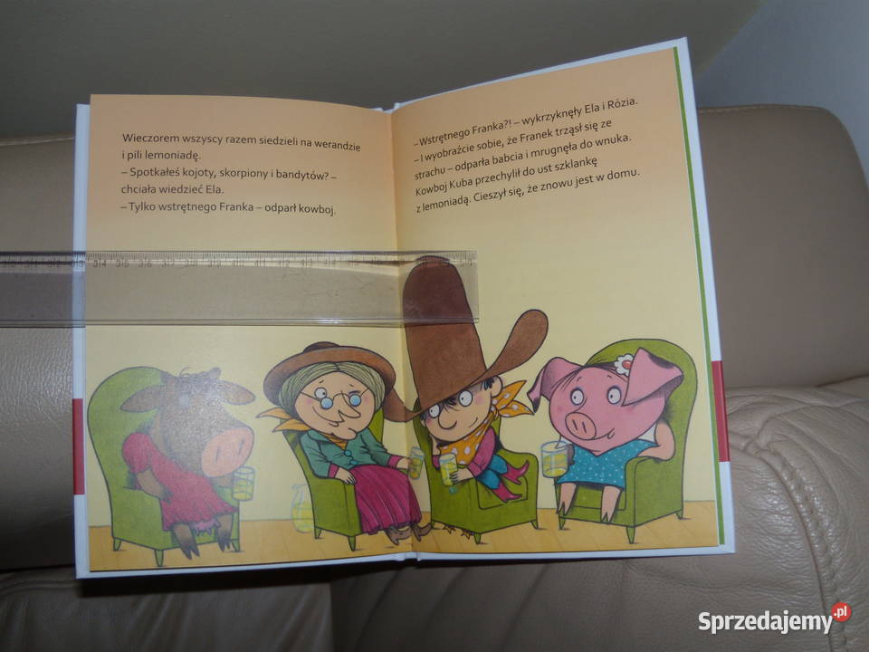 Kowboj Kuba i wstrętny Franek Książki dla dzieci Warszawa sprzedam