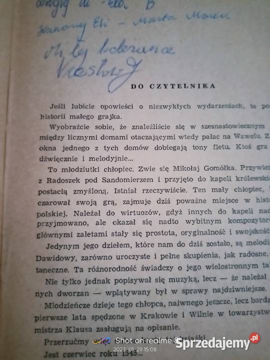 Muzykanci króla jegomości Smolarski księgarnia miękka mazowieckie Warszawa