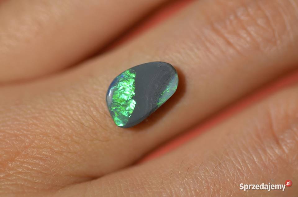 naturalny lity opal australijski półczarny Warszawa