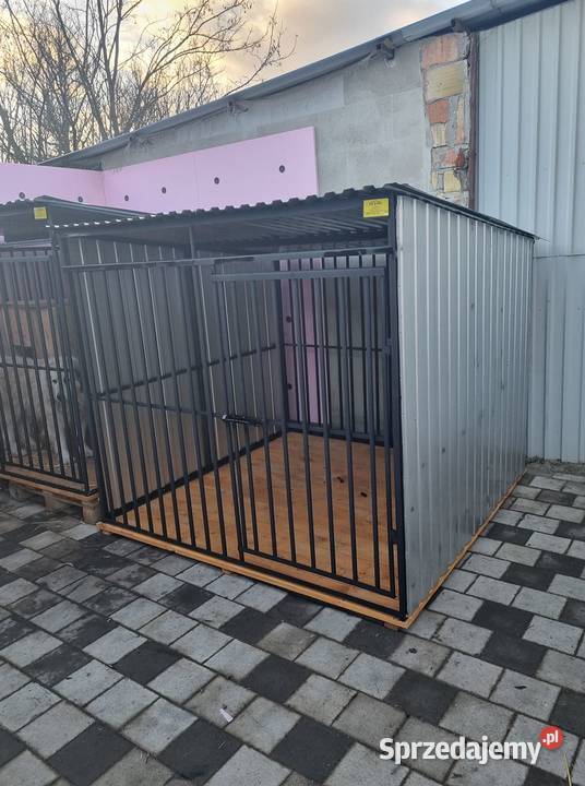 B178 Kojec Psa 2x2 ściany BOCZNE Z BLACHY OCYNK