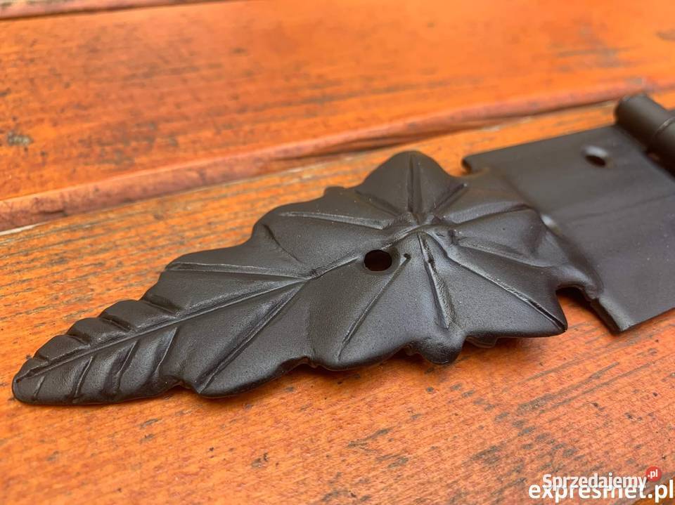 Zawias splatany kuty czarny zawias ozdobny do małopolskie