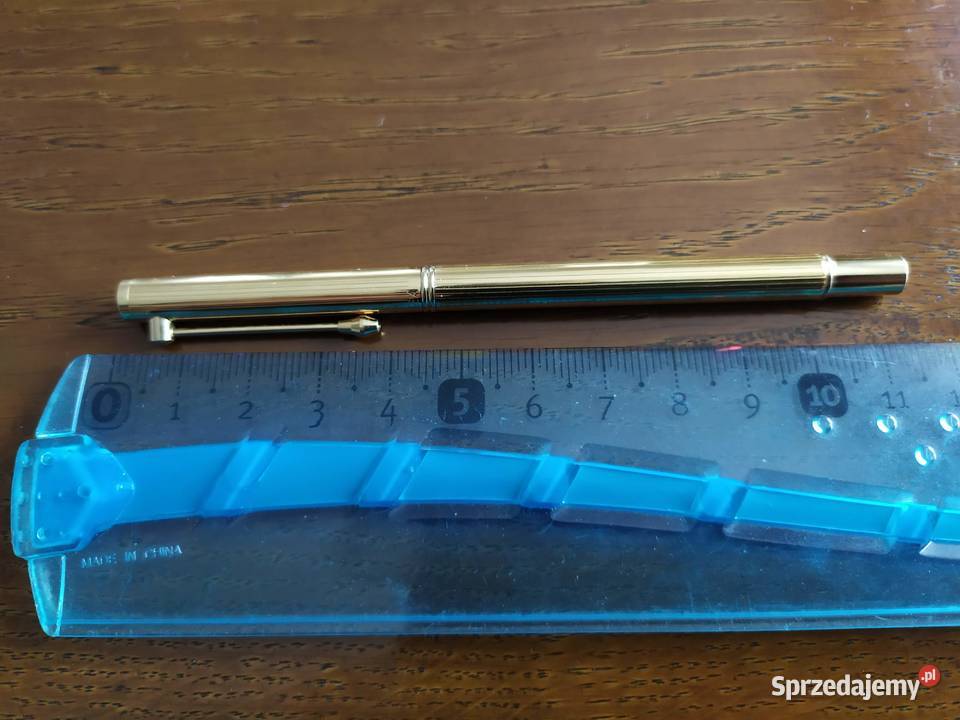 Pozłacany długopis włoski marki Lalex Pozostałe małopolskie Kraków