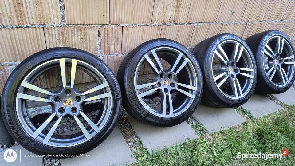 Porsche Cayenne GTS felgi 21 z oponami orginalne Bielsko-Biała