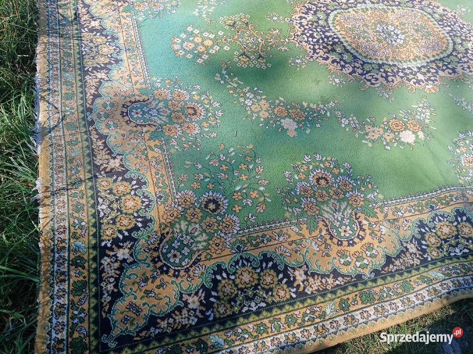 Zielony dywan 4 x 3 m