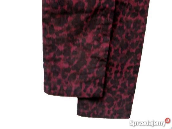 HM SPODNIE LEGGINSY RURKI SZTRUKS 36 S Panterka Siedlce sprzedam