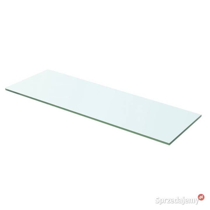 Półki 2 panel z przezroczystego szkła 60 x 15