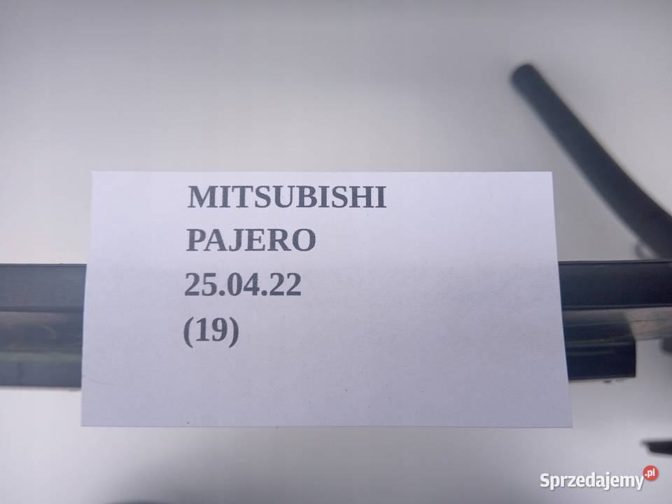 DESKA ROZDZIELCZA MITSUBISHI PAJERO SPORT II osobowe Nowy Tomyśl
