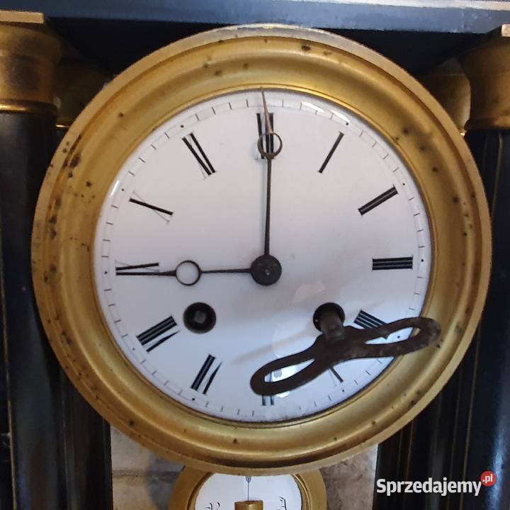 Zegar portykowy z zerwaną sprężyną chodureszta dolnośląskie Wrocław