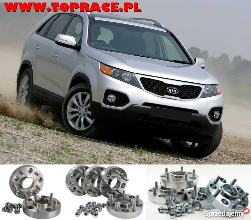 DYSTANSE do kół ADAPTER Kia Sportage Sorento Gdańsk sprzedam