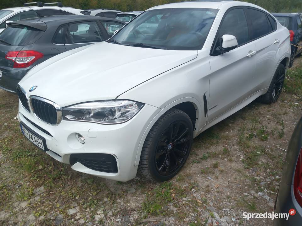 BMW X6 F16 30 benzyna 2016 Siedlce