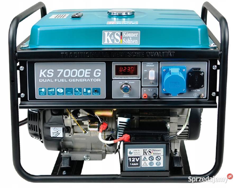 AGREGAT PRĄDOTWÓRCZY LPGbenzynowy KS 55kW Kod podkarpackie Rzeszów sprzedam