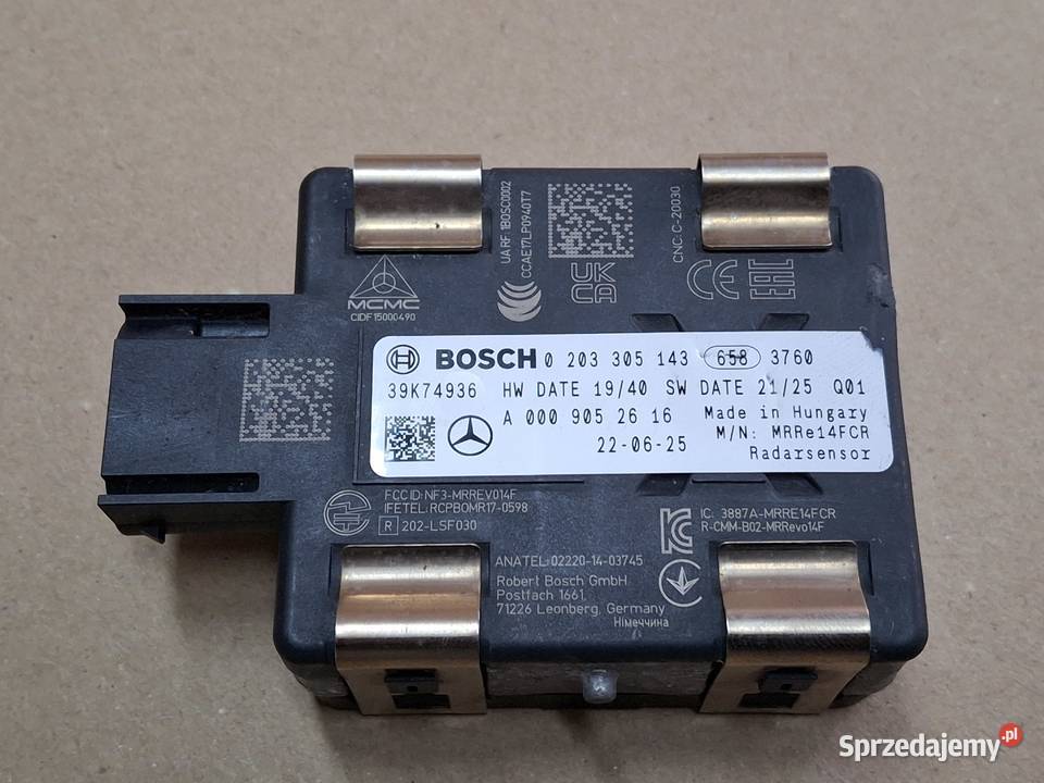 HYUNDAI IONIQ 6 RADAR CZUJNIK SENSOR ORYGINAŁ osobowe