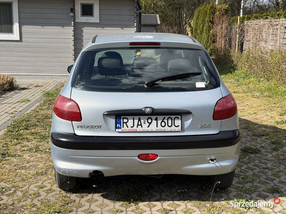 Peugeot 206 AUTOMAT 14 benzyna 2001 serwisowany podkarpackie Jarosław sprzedam