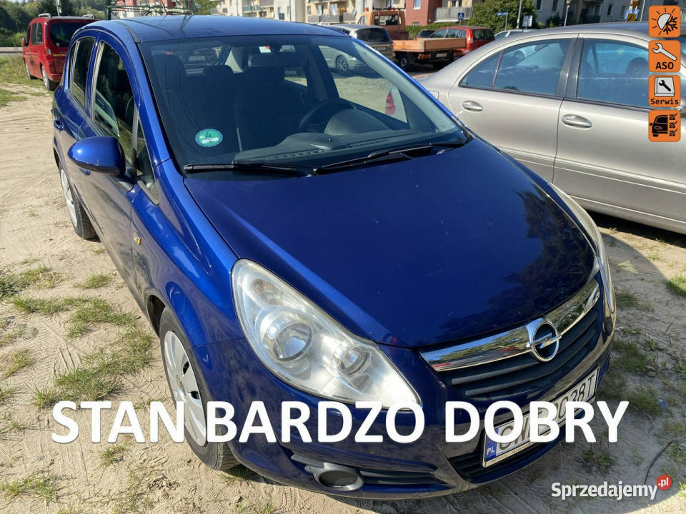 Opel Corsa 5 drzwi mocny silnik niezawodna niebieski Wejherowo