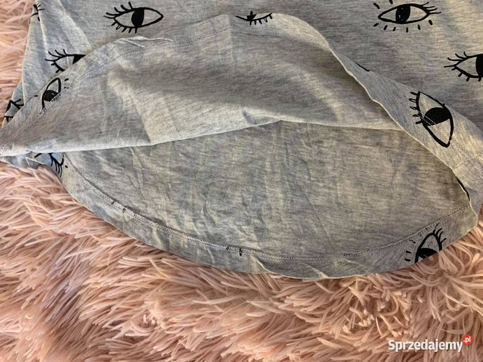 Tshirt koszulka z wiązaniami rękawach oczy HIT podkarpackie Jasło