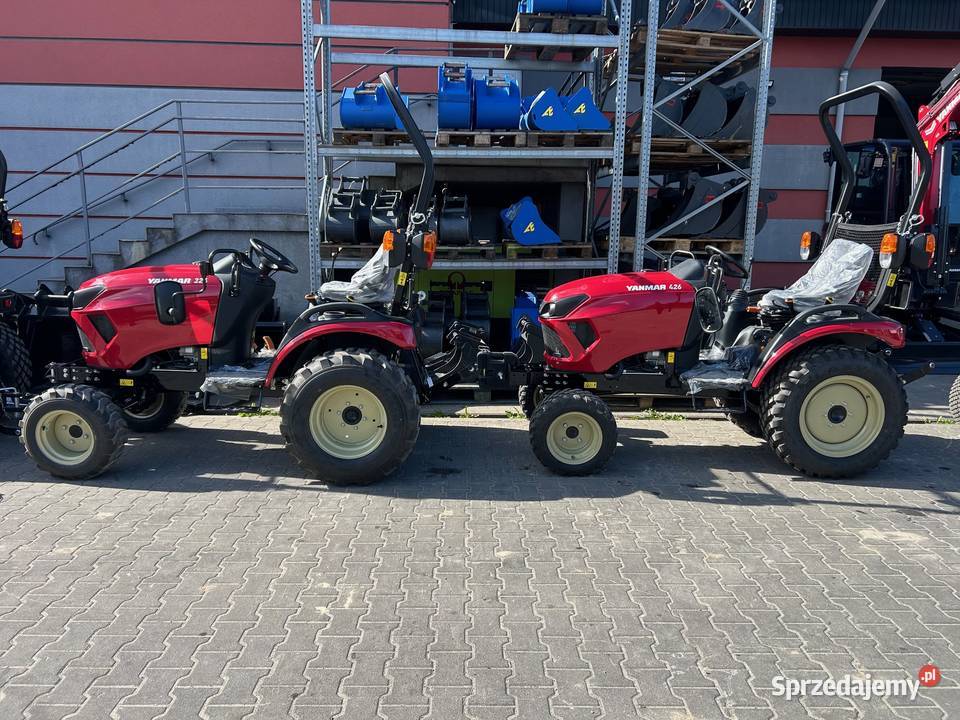 NOWOŚĆ Japoński ciągnik YANMAR SA326 2025 26 4x4 Łódź