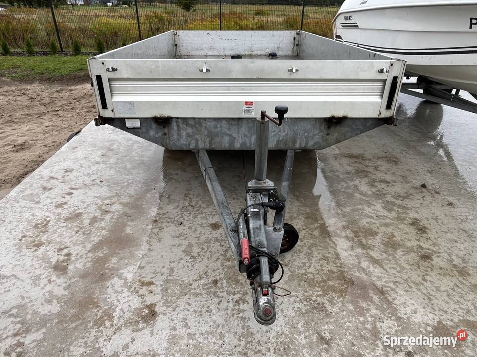 Przyczepa Humbaur dwuosiowa hamowana 1200 DMC sprzedam