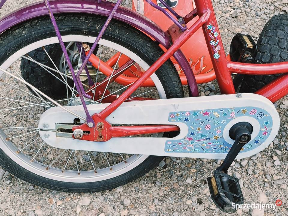 Rowerek dziecięcy na kołach 18 stalowa śląskie Chorzów sprzedam