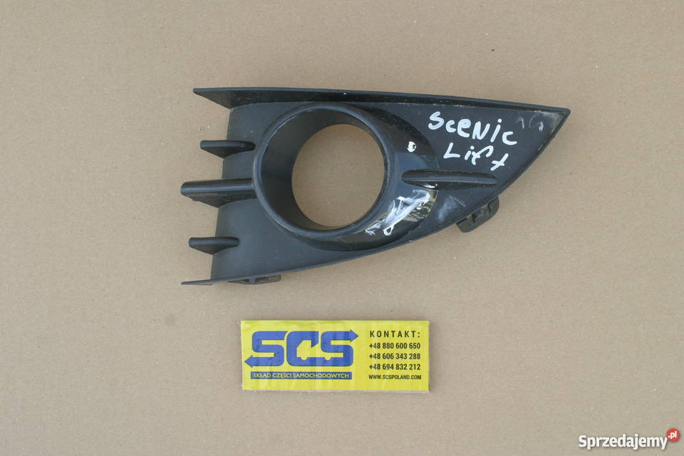 RENAULT SCENIC II 2 LIFT FL KRATKA ZDERZAKA lubuskie