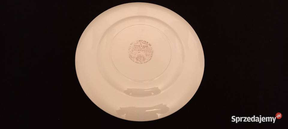Talerz angielski obiadowy płaski WoodSons Porcelana i szkło