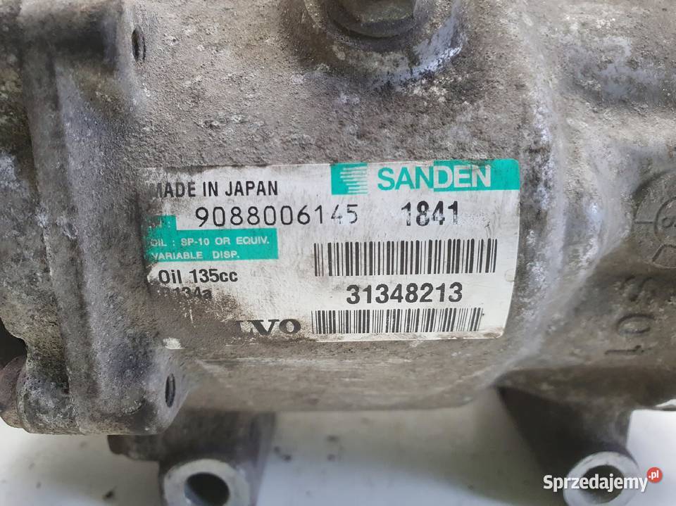 SPRĘŻARKA KLIMATYZACJI Volvo S60 II 16 D2 Chełm