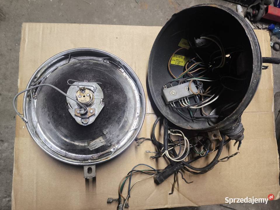 Lampa przednia MZ etz 150 250 251 ramka szkło Lutoryż