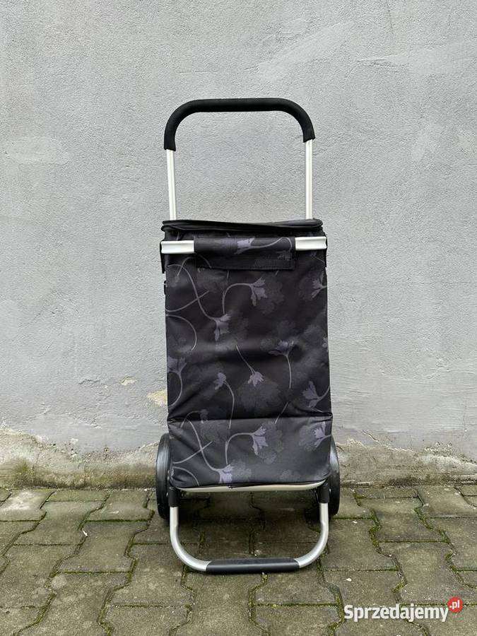 Wózek na zakupy aluminiowy z torbą termiczną Pozostałe Dom i Ogród